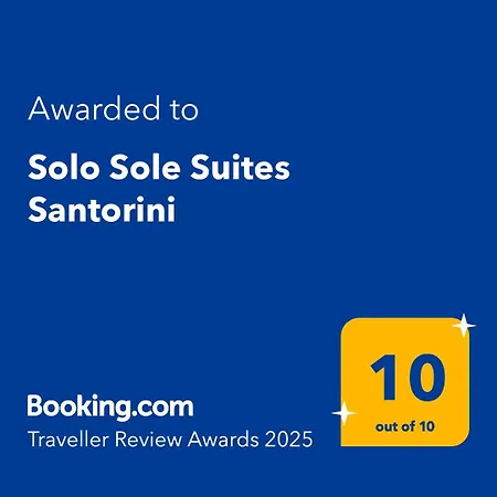 Holiday home Solo Sole Santorini Exo Gonia